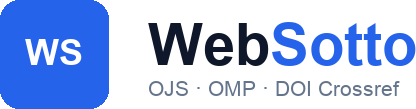 WebSotto — OJS · OMP · DOI Crossref